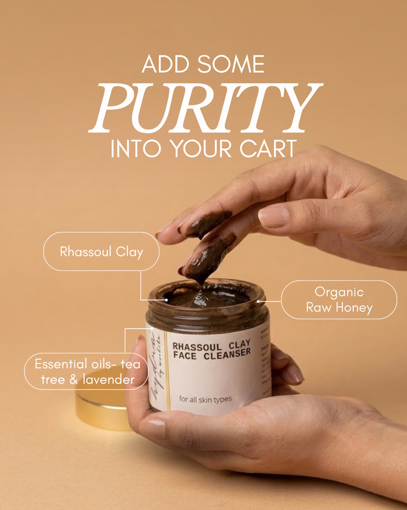 Rhassoul Clay & Honey Face Cleanser