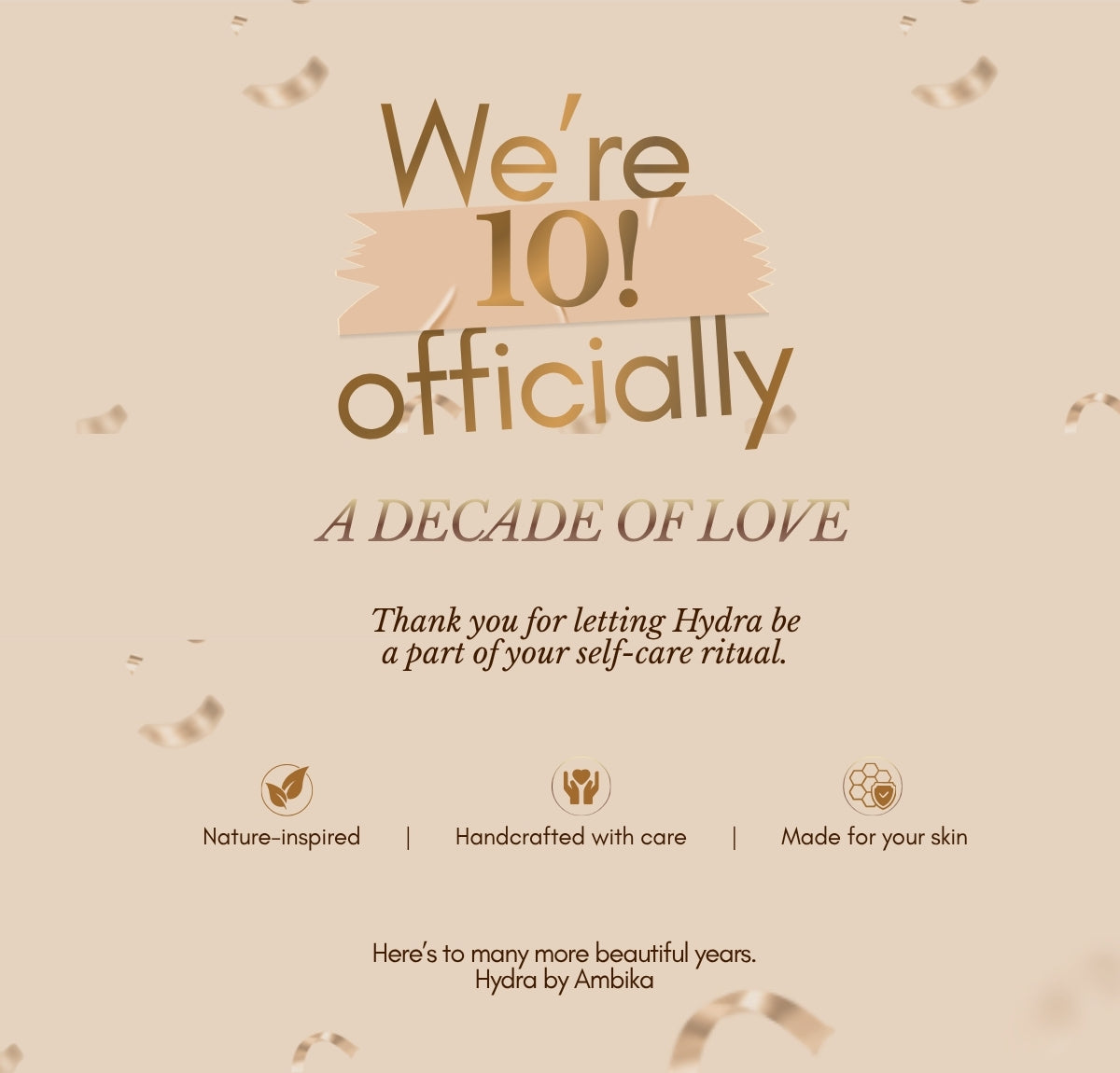 Finally 10 years of Hydra Ambika